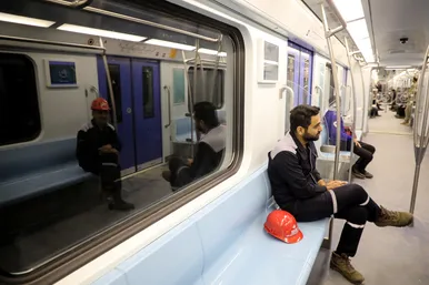  عملیات «تست‌گرم» بخش اول خط سوم قطار شهری مشهد