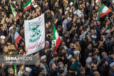 گزارش تصویری | تشییع پیکر شهید «علی لاریجانی» و «مرتضی لاریجانی» - قم