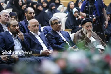 گزارش تصویری | مراسم اولین سالگرد شهادت آیت‌الله رئیسی و شهدای خدمت