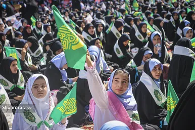 گزارش تصویری | آیین آغاز سال تحصیلی جدید در حرم مطهر رضوی