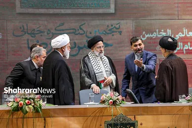اختتامیه پنجمین کنگره بین‌المللی امام رضا (ع) با حضور رئیس جمهور (۲۵ اردیبهشت ۱۴۰۳)