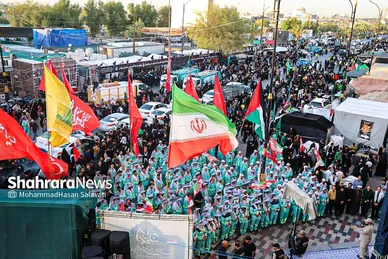 گزارش تصویری | آیین اذن خدمت و آغاز خدمات رسانی کاروان خدام الحسین(ع) شهرداری مشهد مقدس در نجف اشرف