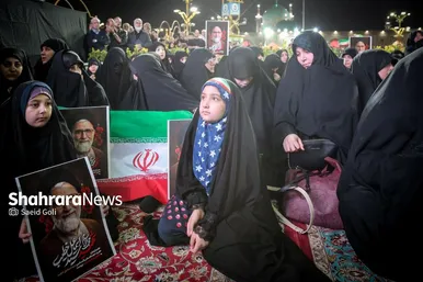 گزارش تصویری | مراسم وداع با شهید مقاومت، حجت‌الاسلام سیداسماعیل خطیب در حرم مطهر رضوی