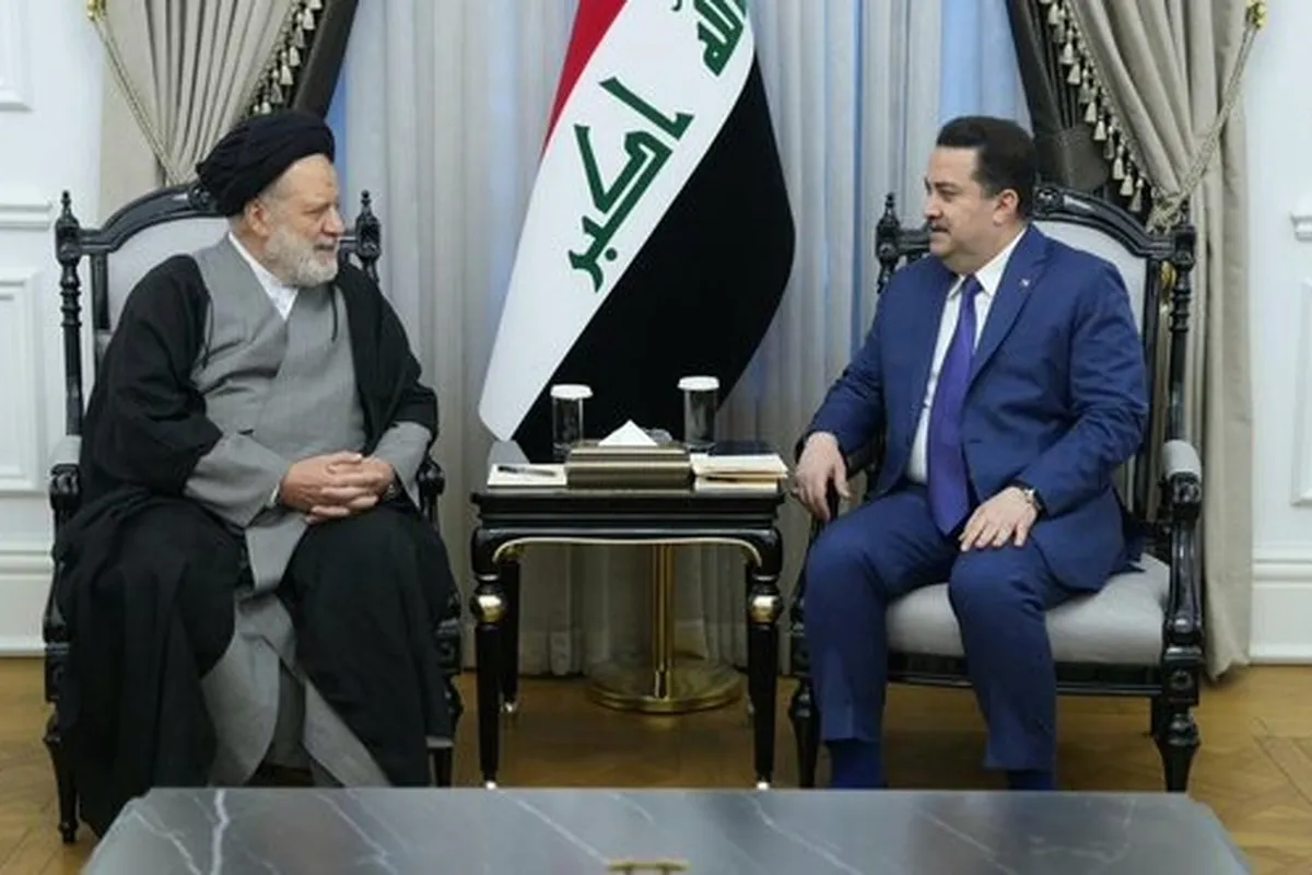السودانی با رهبر شیعیان سوریه در عراق دیدار کرد