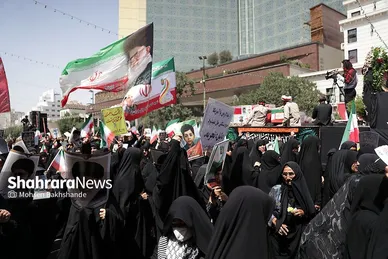 گزارش تصویری | تشییع پیکر ۴ شهید حملات رژیم صهیونیستی، در مشهد (۹ تیر ۱۴۰۴)