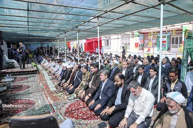 گزارش تصویری | آیین نواخته شدن زنگ نماز اول مهر