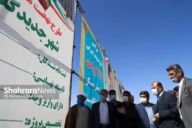 سفر وزیر راه به شهرستان گلبهار‎‎