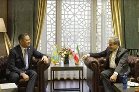 دیدار و گفت&zwnj;وگوی دوجانبه وزرای امور خارجه قزاقستان و ایران در مشهد (۱۳ آذر ۱۴۰۳)