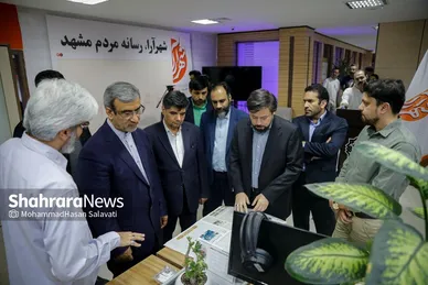 بازدید استاندار خراسان رضوی از موسسه فرهنگی شهرآرا