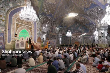 نماز عید سعید قربان در حرم مطهر رضوی (۲۸ خرداد ۱۴۰۳)