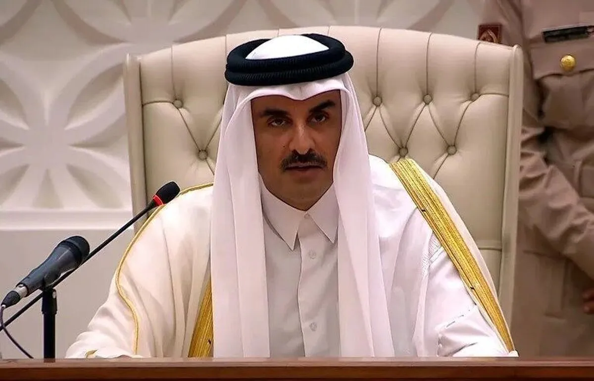 امیر قطر از تصمیم کانادا برای به رسمیت شناختن کشور فلسطین استقبال کرد