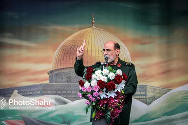 تجمع مردم مشهد در حمایت از مردم مظلوم فلسطین