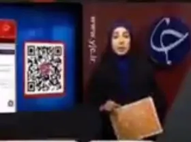 سوتی مجری شبکه&zwnj;خبر در اعلام نام گل محمدی + فیلم