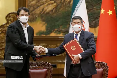 عکس‌هایی از سفر رییس جمهور به چین