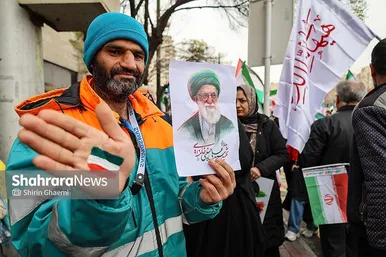 گزارش تصویری | راهپیمایی روز قدس ۱۴۰۴ در مشهد-۲
