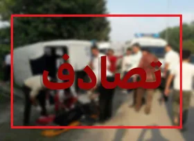تصادف سرویس مدرسه با کامیون، یک کشته و ۱۱ مصدوم