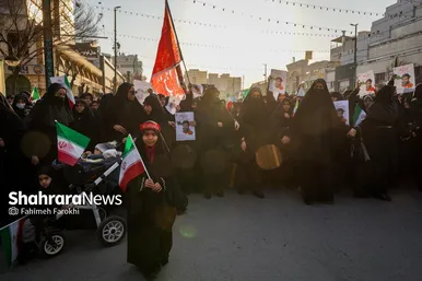گزارش تصویری | مراسم تشییع پیکر مطهر شهید مدافع امنیت «مهدی ظریف» در مشهد ۳