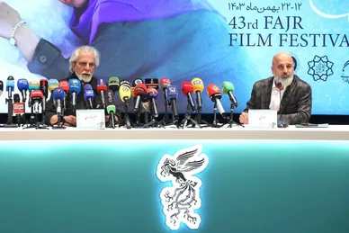 گزارش تصویری: نشست خبری دبیر چهل و سومین جشنواره فیلم فجر (۱۰ بهمن ۱۴۰۳)