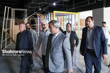 گزارش تصویری | بازدید استاندار خراسان رضوی از پشت صحنه فیلم کاکالوتی