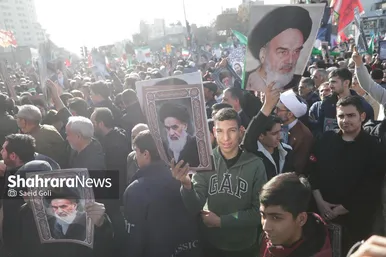 گزارش تصویری | مراسم تشییع پیکر شهدای مدافع امنیت در مشهد (۲۲ دی ۱۴۰۴) - ۳