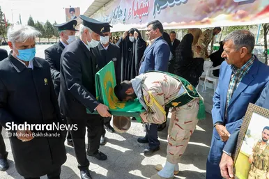 آیین دانش‌آموختگی فراگیران مرکز آموزش مرزبانی خراسان‌ رضوی‎‎