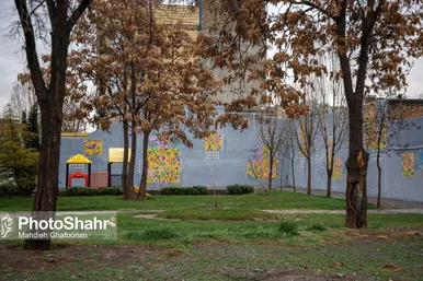 یادمان‌های نوروزی در خیابان‌های شهر