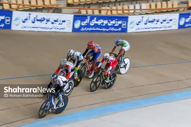 مسابقات لیگ برتر دوچرخه سواری پیست در مشهد‎‎