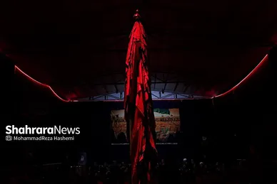 مراسم «شام غریبان حسین» مهاجران افغانستانی‌ در مدرسه علمیه حضرت قائم (عج)