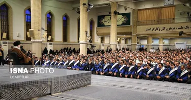 دیدار کارگران با رهبر معظم انقلاب