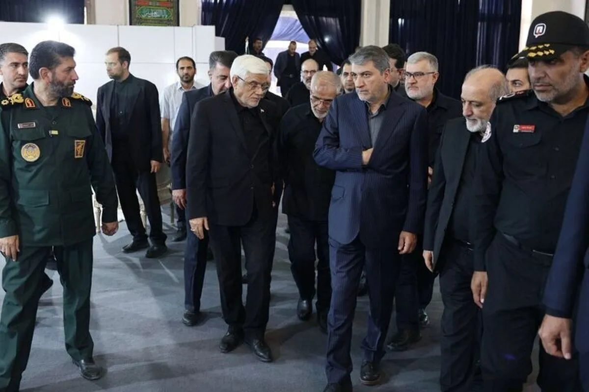 عارف در بازدید میدانی از مصلی تهران: تمهیدات لازم برای برگزاری مراسم تاریخی وداع و تشییع رهبر شهید فراهم شده است