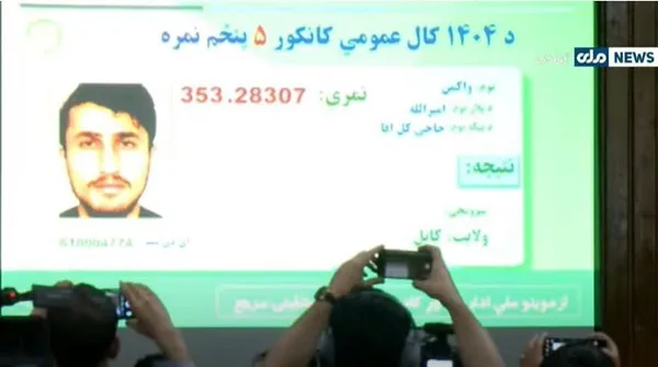 نتایج کنکور افغانستان در سال ۱۴۰۴ اعلام شد + اسامی نفرات برتر