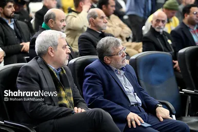 مراسم آغاز عملیات احداث رواق مبارک امیرالمومنین علیه السلام در حرم رضوی