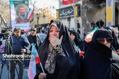 گزارش تصویری | ساعاتی پیش از مراسم تشییع پیکر شهدای مدافع امنیت در مشهد (۲۲ دی ۱۴۰۴)
