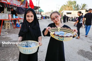 گزارش تصویری | فرشته‌های کوچک مسیر عاشقی