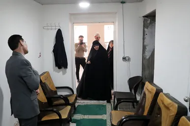 بازدید عضو شورای اسلامی شهر مشهد از موسسه شهرآرا