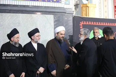 گزارش تصویری | مراسم بزرگداشت رهبر شهید ایران در حرم مطهر امام رضا (ع)