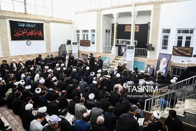 گزارش تصویری | مراسم وداع با پیکر آیت‌الله شبیری زنجانی
