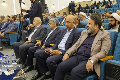 آیین آغاز عملیات اجرایی دوربرگردان غربی و اصلاح هندسی بزرگراه هاشمی رفسنجانی مشهد
