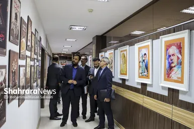 گزارش تصویری | بازدید اسماعیل بقایی، سخنگوی وزارت امور خارجه، از موسسه فرهنگی شهرآرا