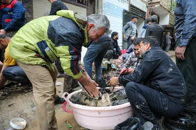 خیابان سپاه، سه روز پس از سیل