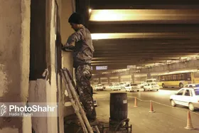 خروجی زیرگذر حرم مطهر رضوی به سمت میدان بیت&zwnj;المقدس مسدود می&zwnj;شود (۱۷ دی ۱۴۰۲)