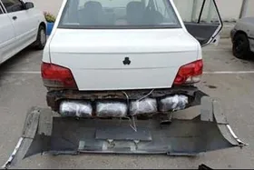 جاساز بیش از ۴ کیلوگرم تریاک در سپر پراید در قزوین