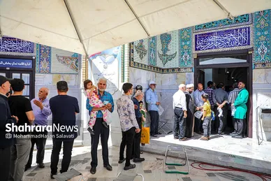 عکس‌هایی از مرحله دوم انتخابات چهاردهمین دوره ریاست‌جمهوری در مشهد (۶)