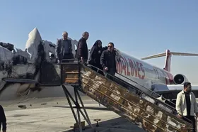بازدید نایب رئیس مجلس از فرودگاه مهرآباد تهران | نیکزاد: به زودی پروازها از سرگرفته می&zwnj;شود