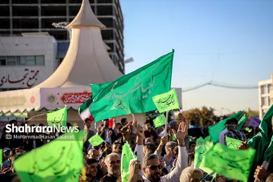 جشن مردمی بیعت با امام زمان (عج) در مشهد