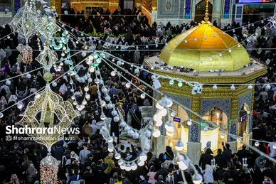 تحویل سال ۱۴۰۲ در حرم مطهر امام رضا (ع)
