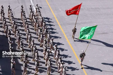 آیین دانش‌آموختگی فراگیران مرکز آموزش مرزبانی خراسان‌ رضوی‎‎