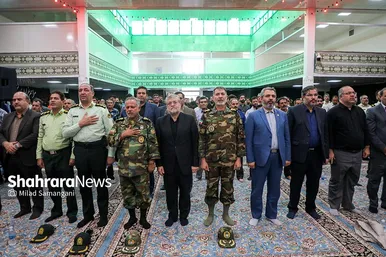 مراسم آغاز عملیات اجرایی فاز یک بوستان ۲۵ هکتاری جهان‌شهر و بهره‌برداری از ۹ پروژه فرهنگی، عمرانی و فضای سبز منطقه ۸