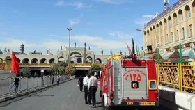 آتش&zwnj;نشانان، هم&zwnj;زمان با روز عرفه و عید قربان، در خیابان&zwnj;های منتهی به حرم مطهر رضوی مستقر می&zwnj;شوند