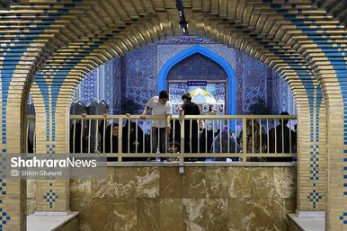 گزارش تصویری | حال و هوای حرم مطهر رضوی در شب عید سعید غدیر خم